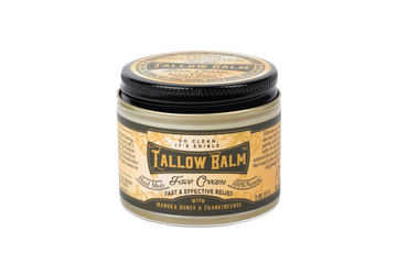 Tallow Face Cream with Manuka Honey & Castor Oil