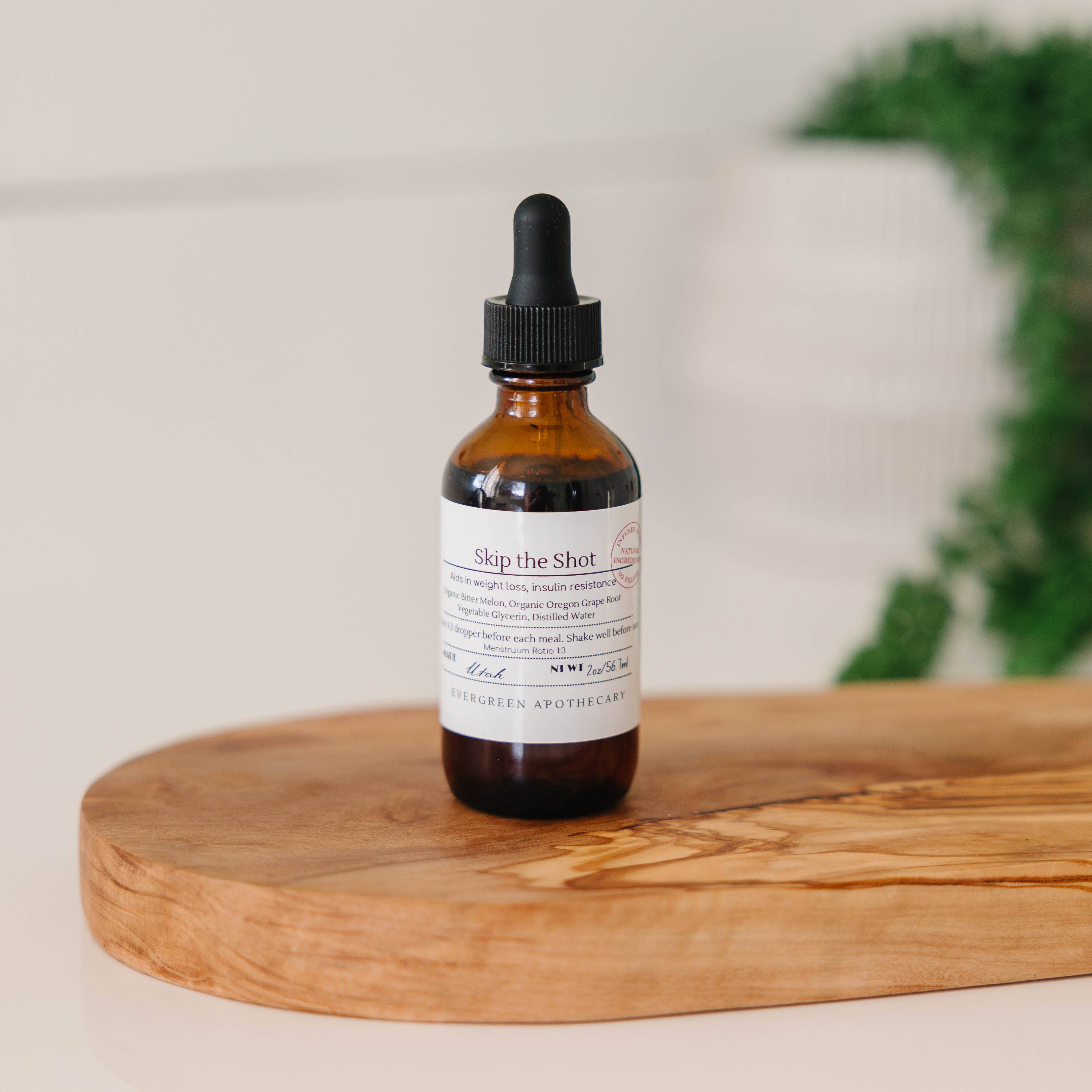 Skip the Shot (Aids in Weight Loss) Herbal Tincture