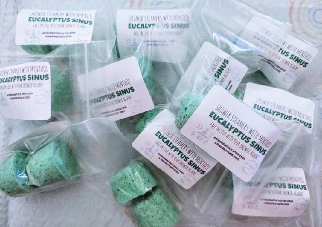 Menthol Shower Steamers | Two Pack | Choice of Scent