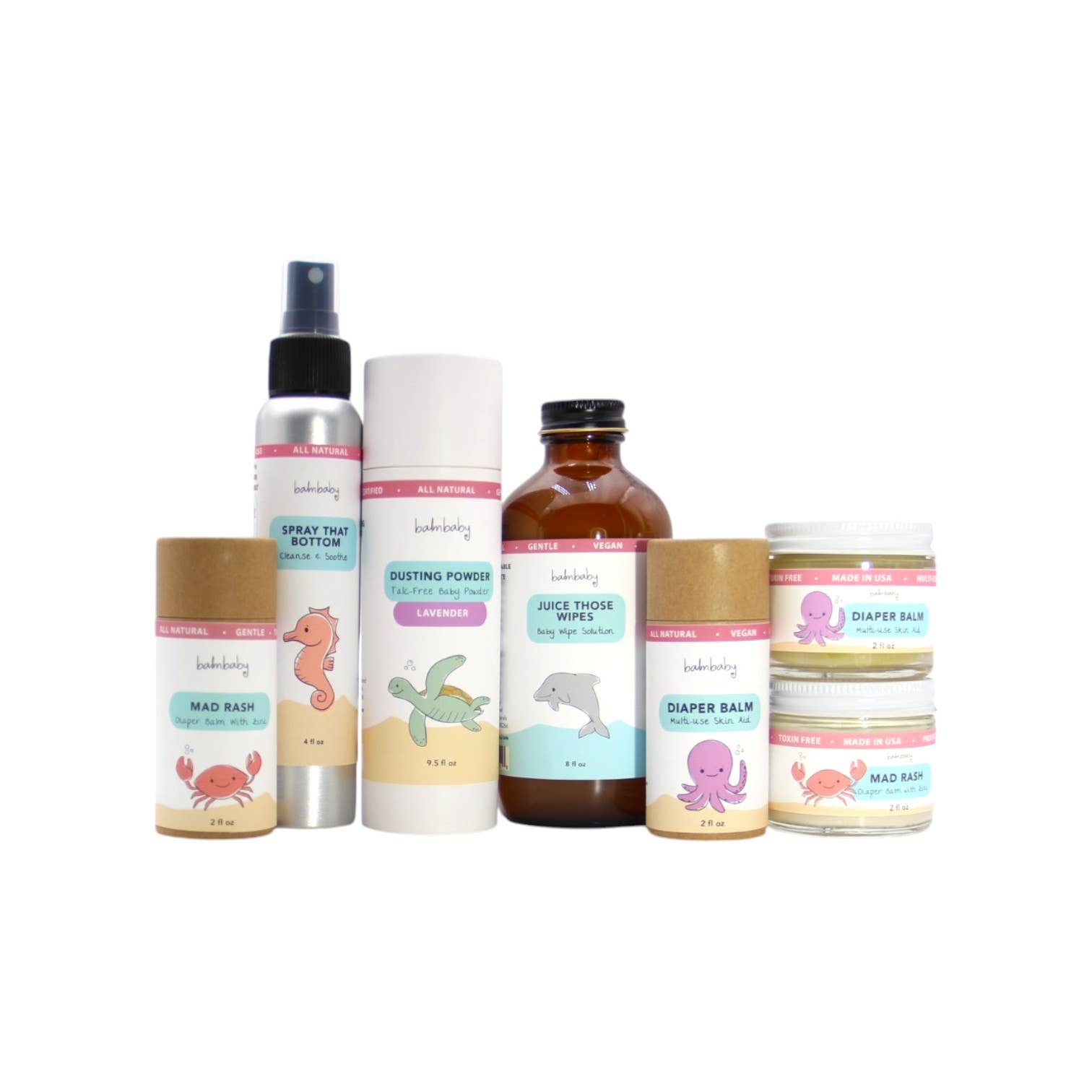 Balm Baby - MAD RASH Diaper Balm w/ Zinc - Eco Stick