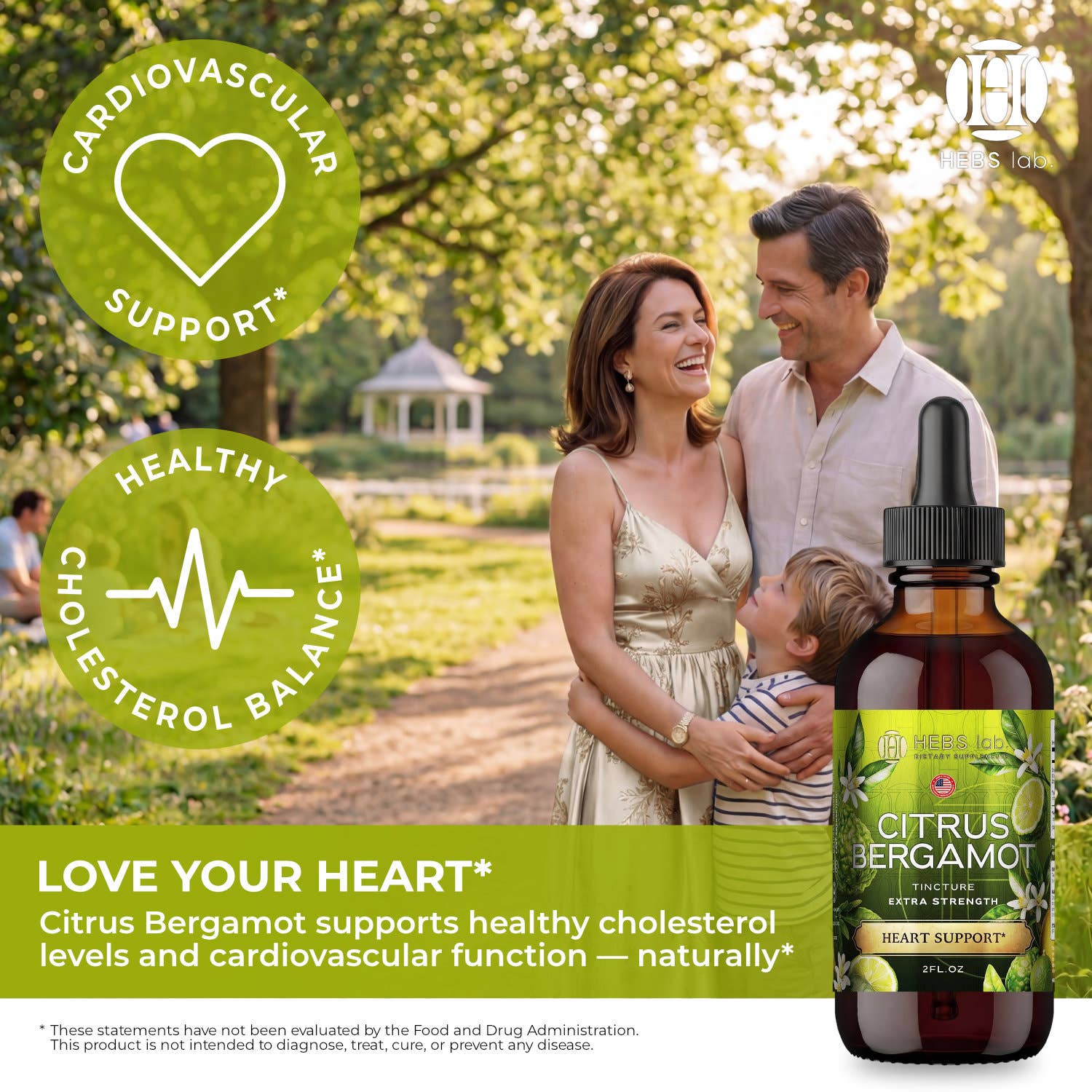 Citrus Bergamot Liquid Extract – Heart & Cholesterol support