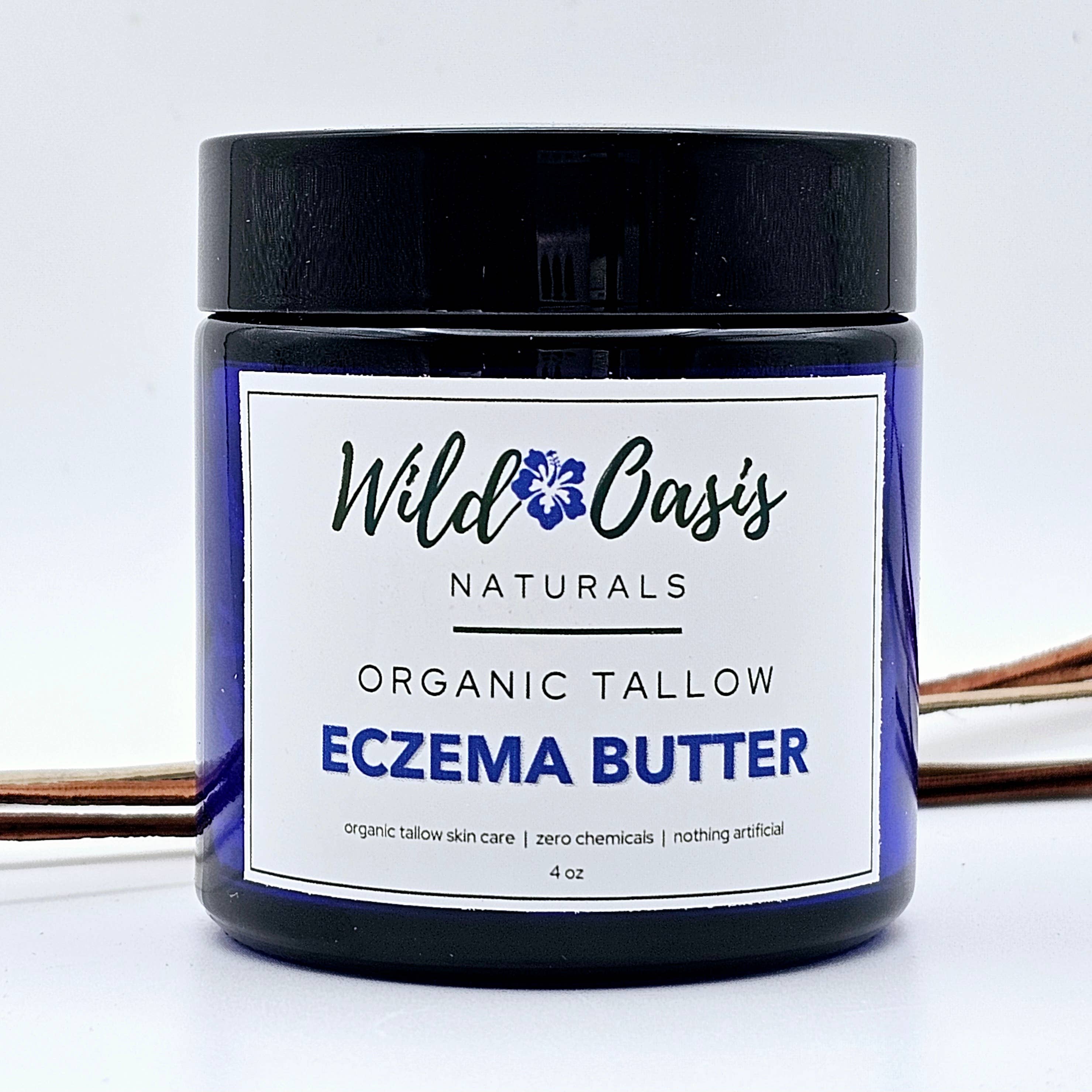 Eczema Butter - 4 oz - Organic Tallow Eczema/Psoriasis Cream