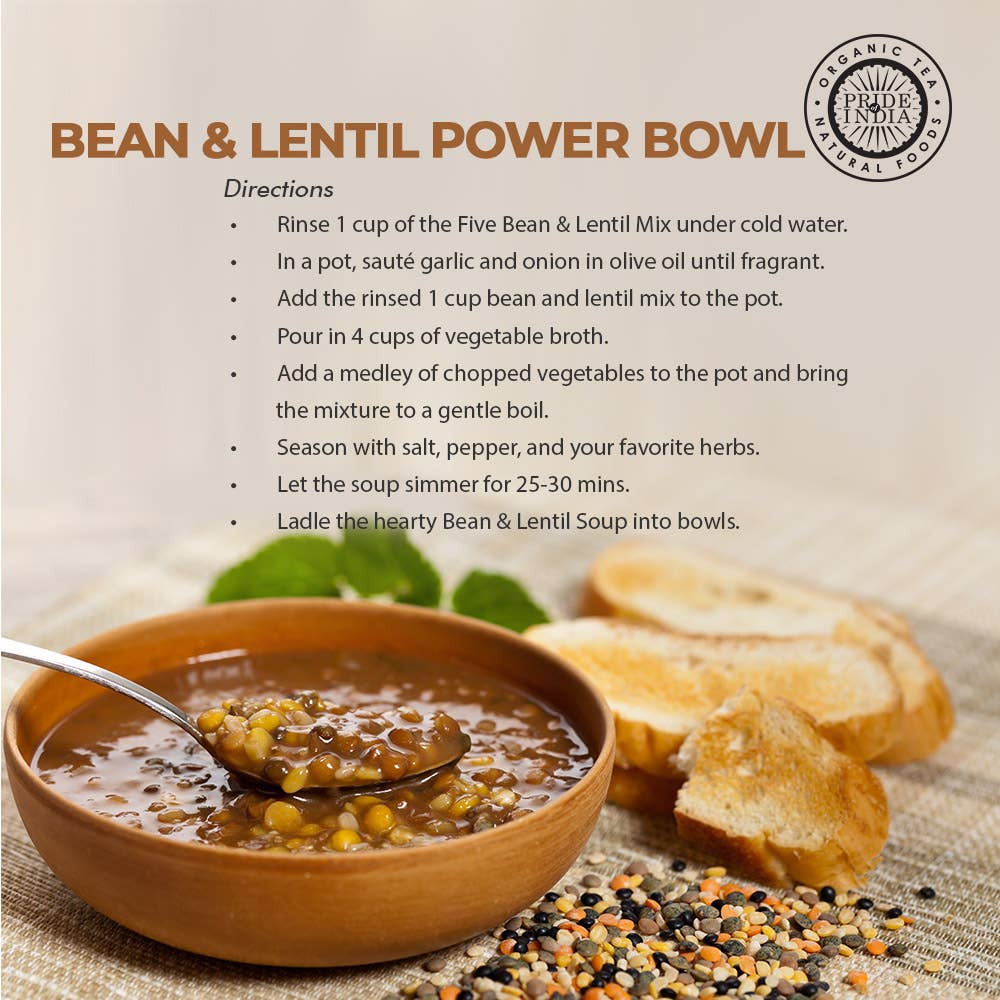 Five-Lentil and Bean Superfood Mix