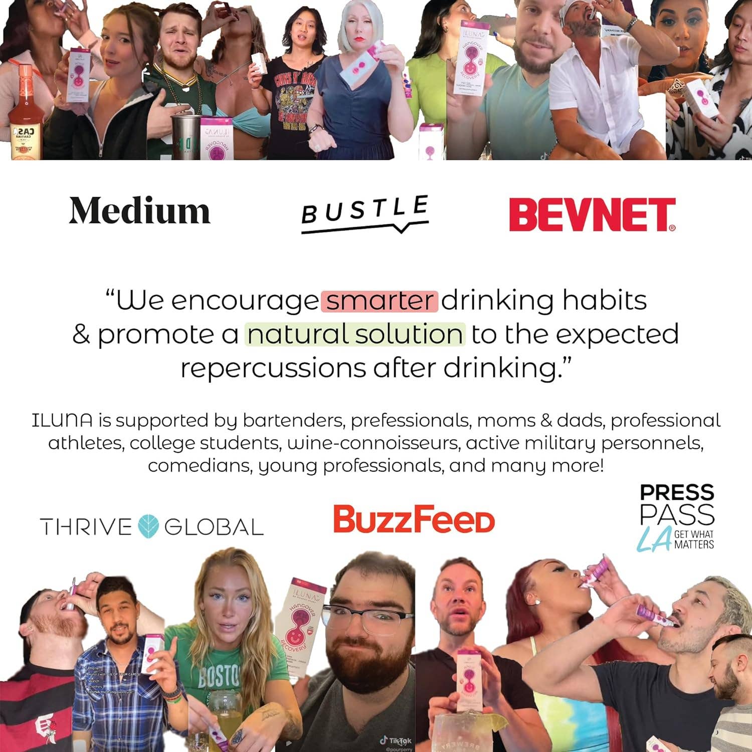Herb-based Hangover Prevention | Relief  ILUNA (qt 4)