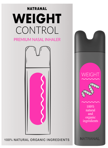 Natranal Weight Aromatherapy Dual Chamber Nasal Inhaler