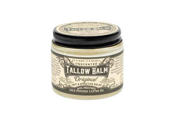 Tallow Balm Original- Unscented with Organic Castor Oil