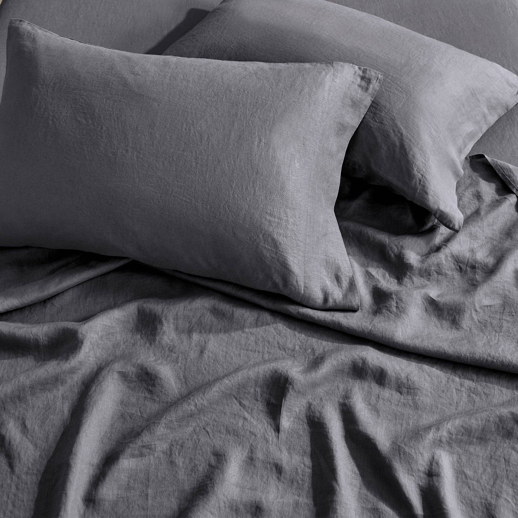 Washed Linen Sheet Set