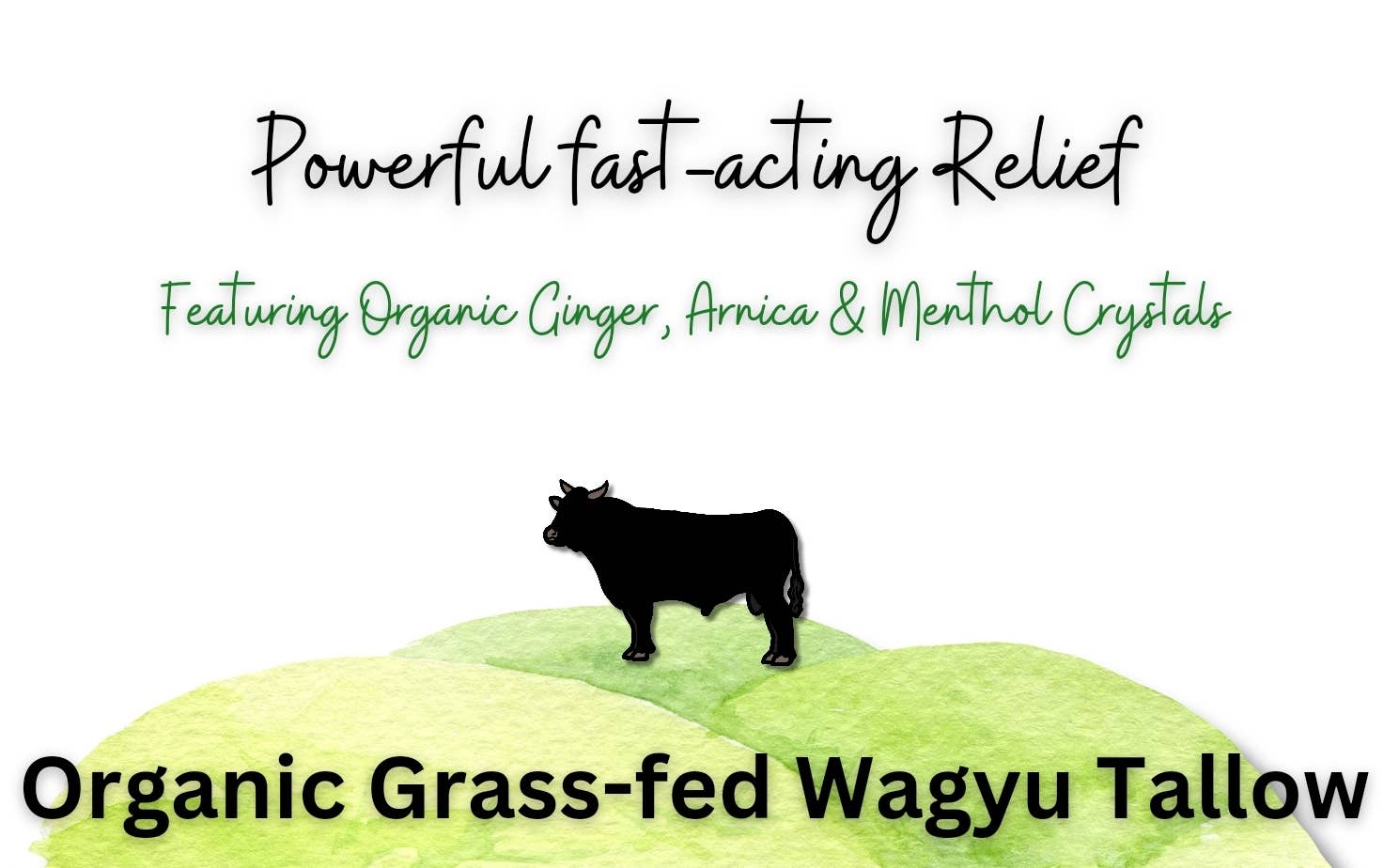 Tallow Relief Balm, Organic Wagyu Tallow, Grass Fed Tallow