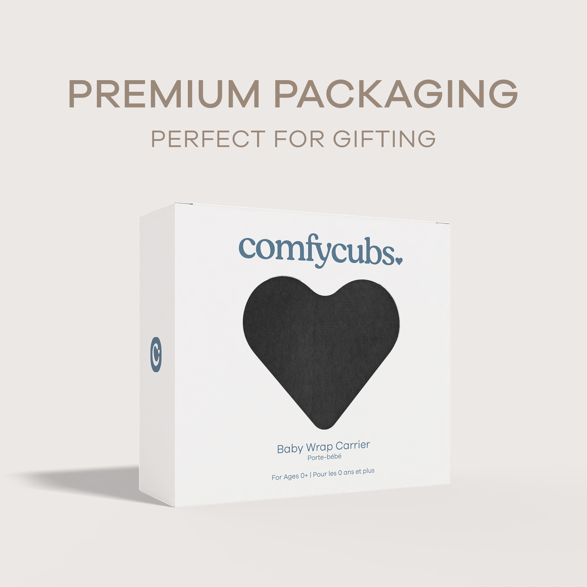 Baby Wrap Carrier, Soft & Secure Infant Wrap by Comfy Cubs