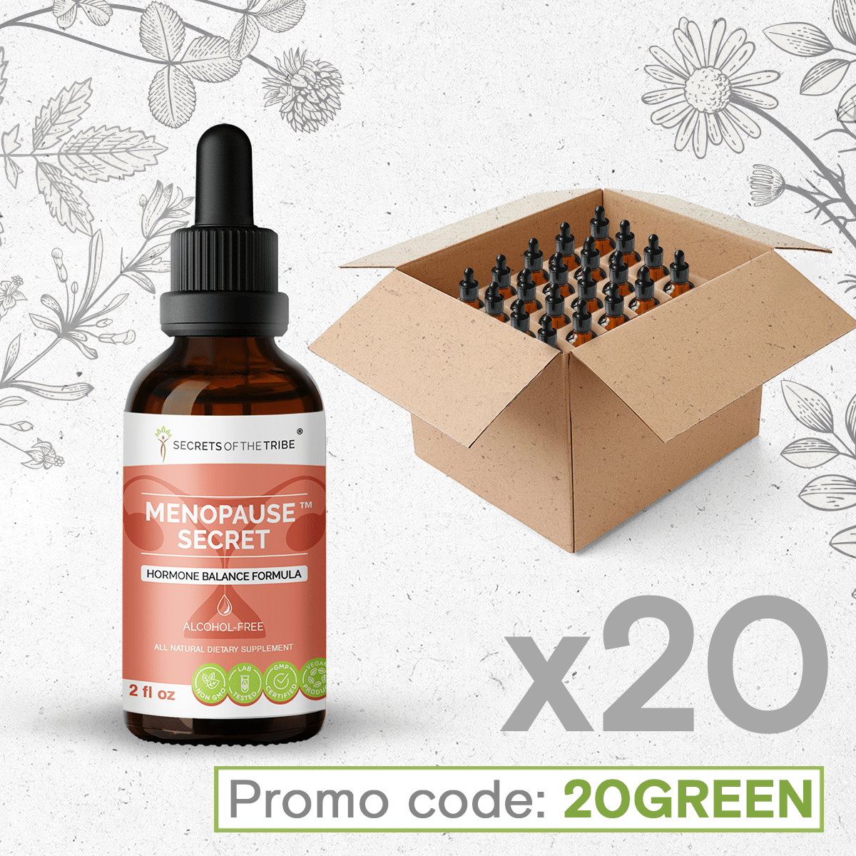 Menopause Secret. Hormone Balance Formula