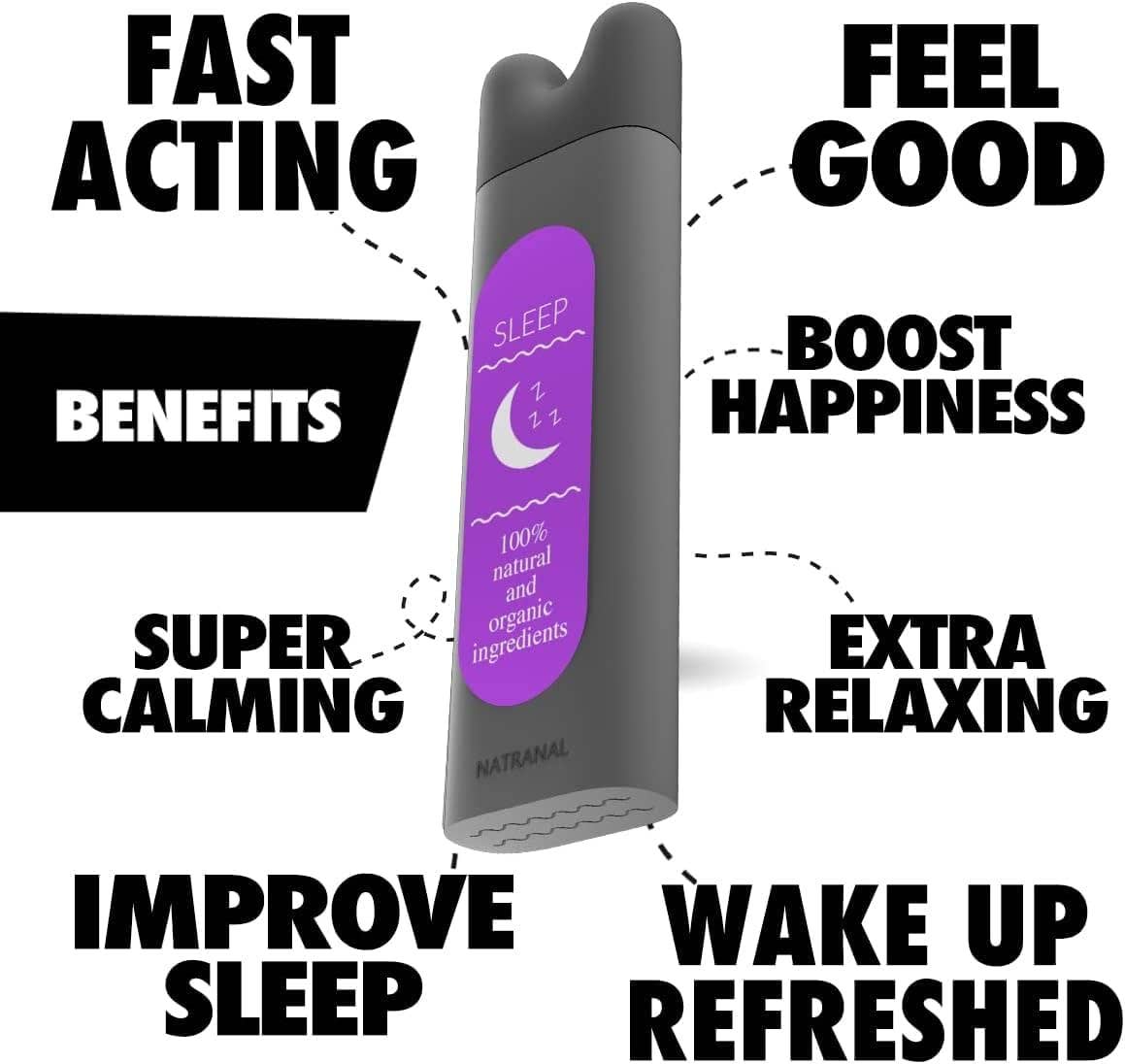 Natranal Sleep Aromatherapy Natranal Weight Aromatherapy Dual Chamber Nasal Inhaler