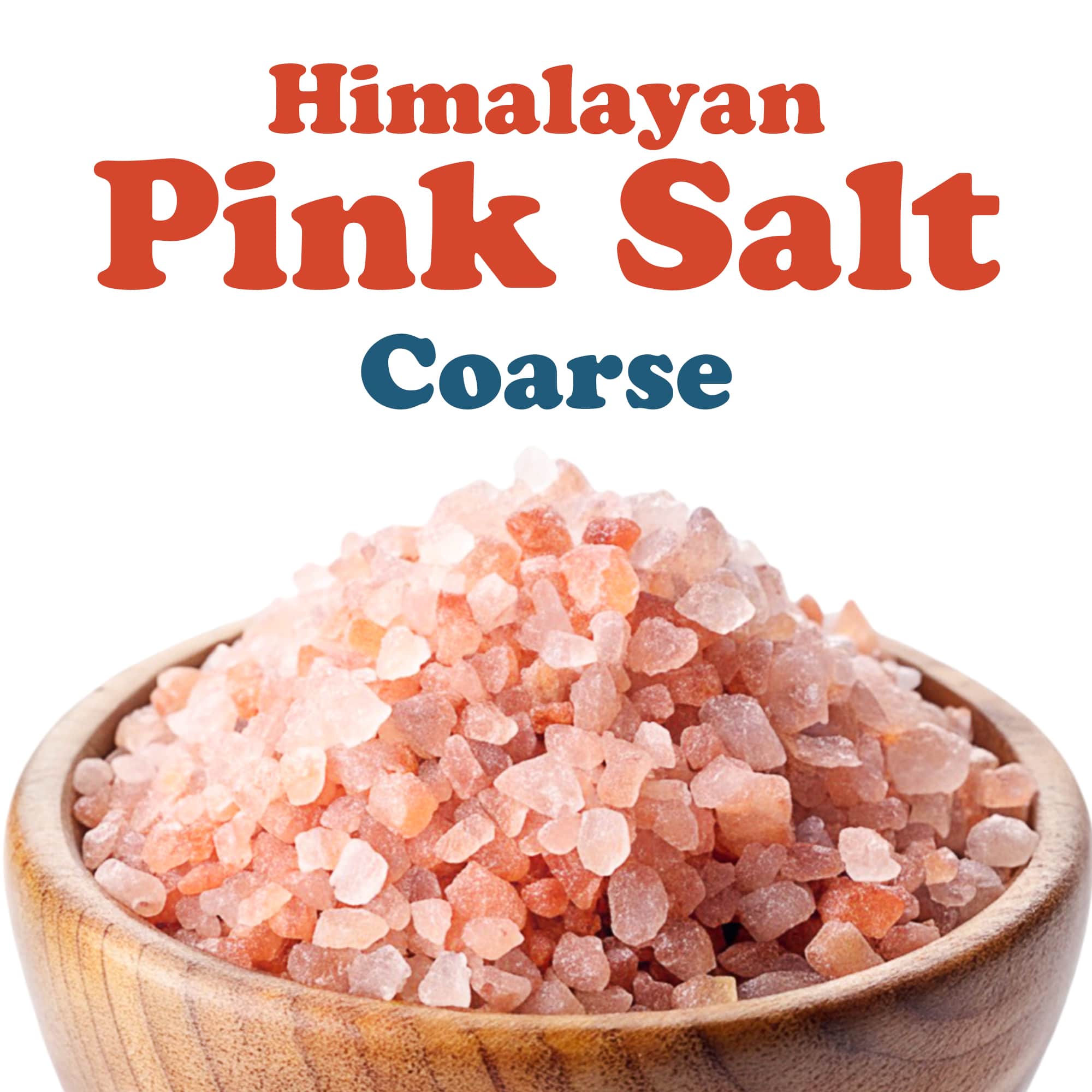Himalayan Pink Salt – Coarse Grain, Vegan, Kosher, Bulk