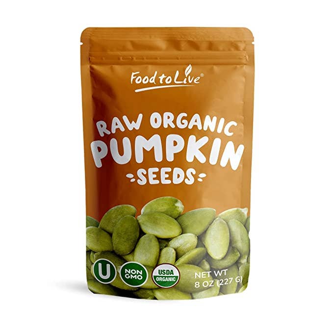 Organic Raw Pepitas – Pumpkin Seed Kernels, Unsalted, No Oil