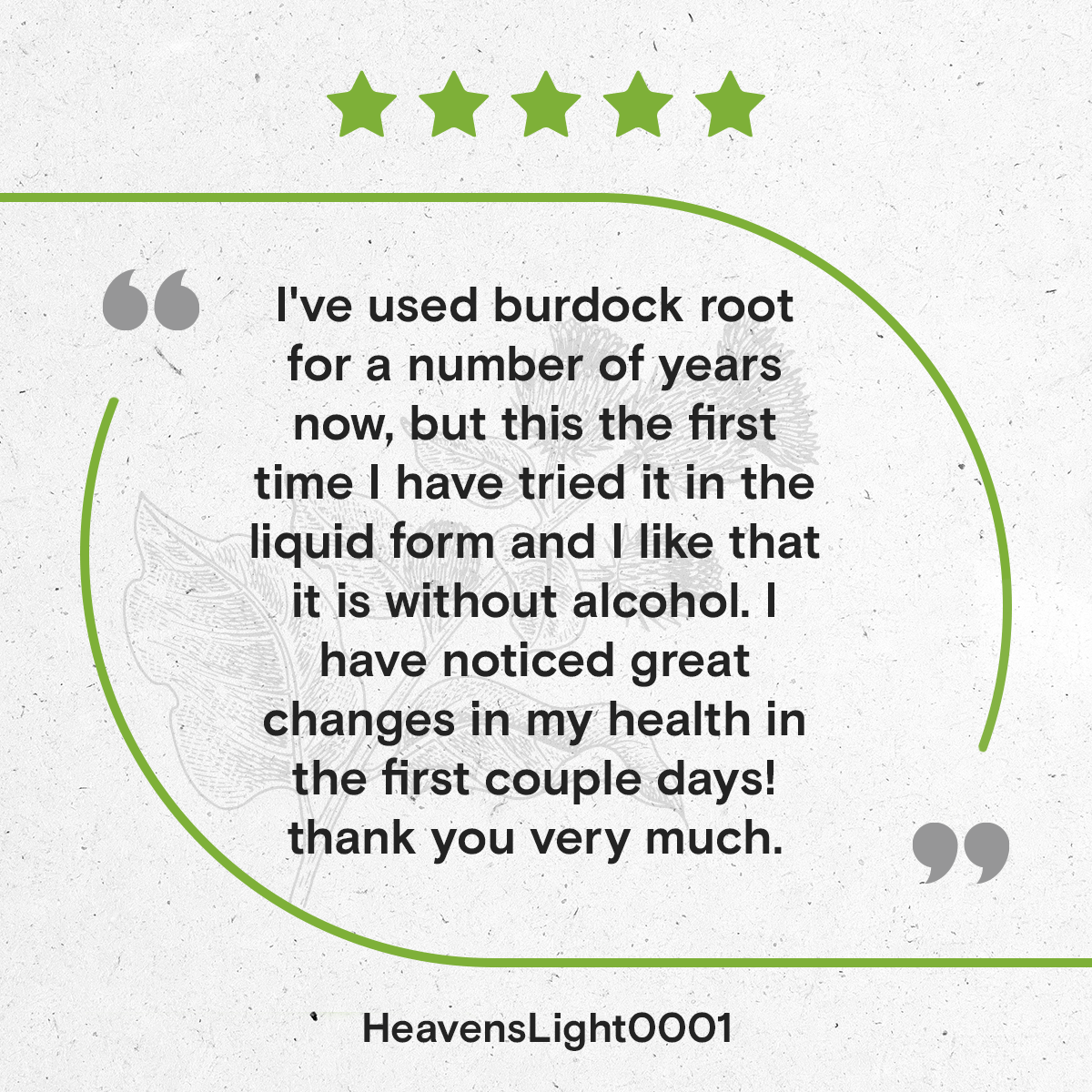 Burdock Tincture