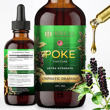Poke Root Liquid Extract – Lymphatic Drainage Support