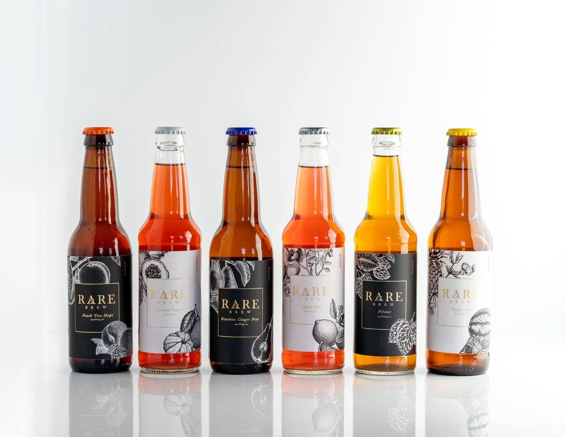 Variety Pack Sparkling Tea Bottle