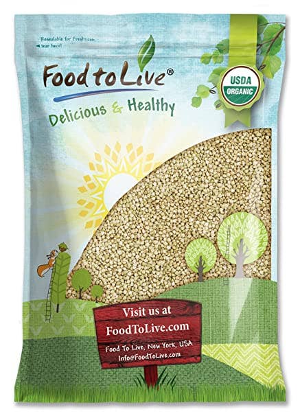 Organic Buckwheat Groats – Whole Grain Buckwheat Seeds, Raw