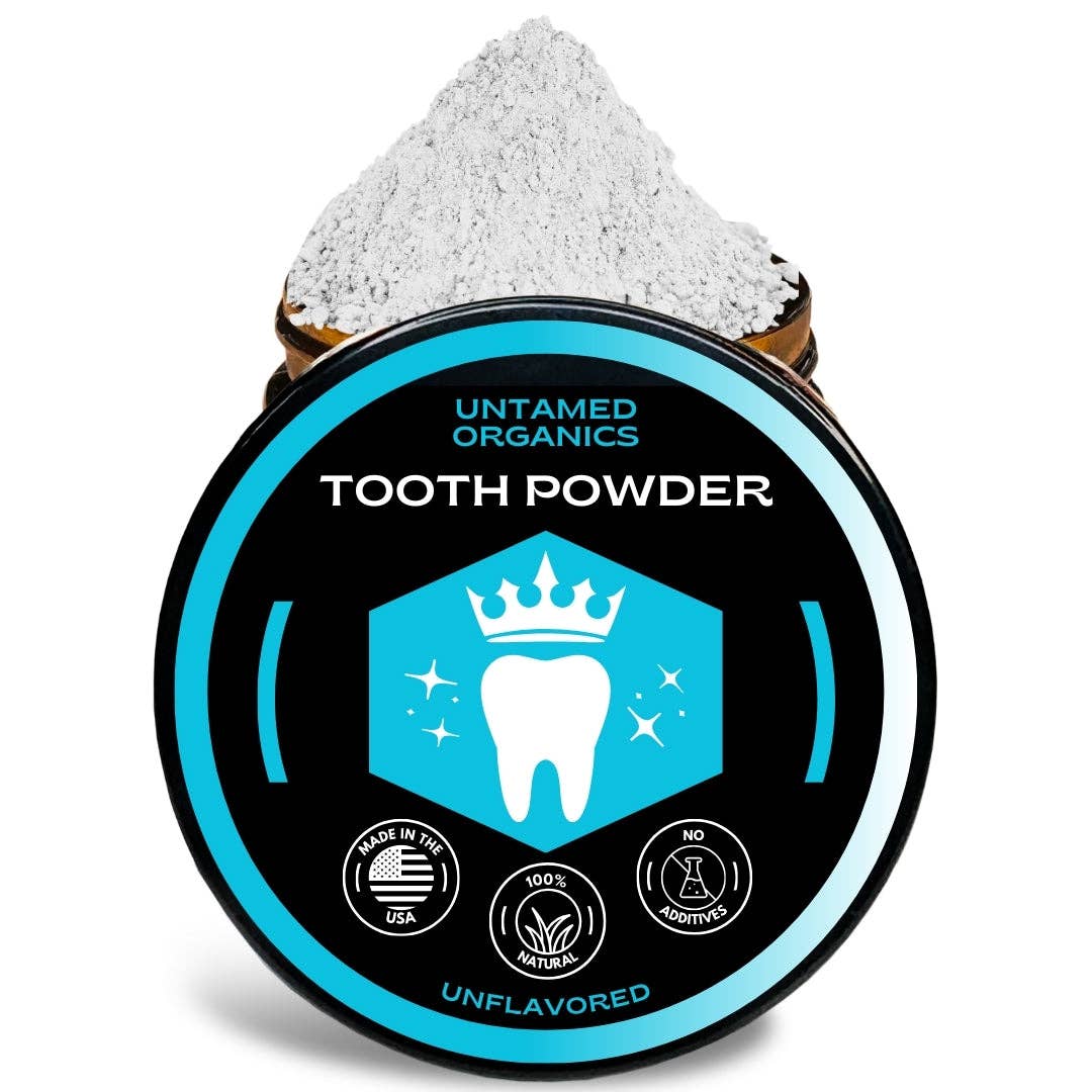 All Natural Tooth Powder | 2 oz Glass Jar