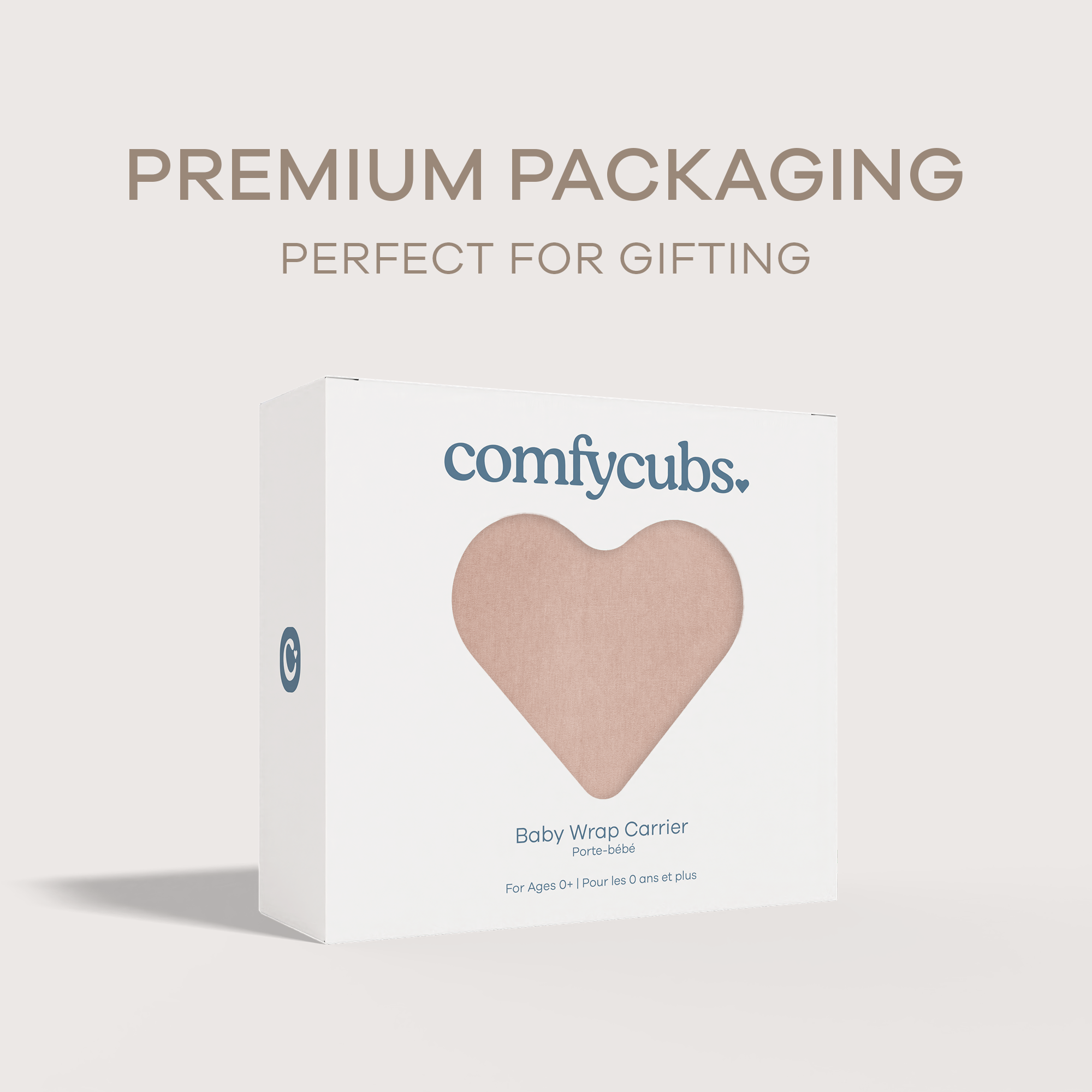 Baby Wrap Carrier, Soft & Secure Infant Wrap by Comfy Cubs