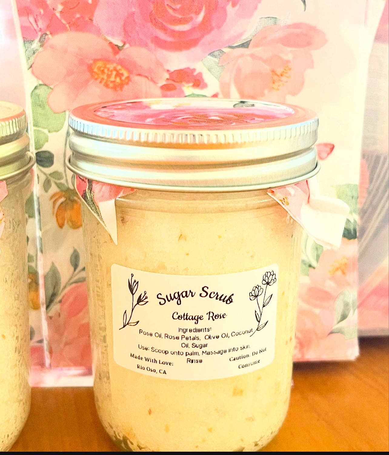 Cottage Rose Sugar Scrub