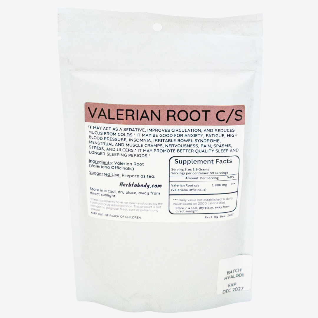 Valerian Root C/S 4oz
