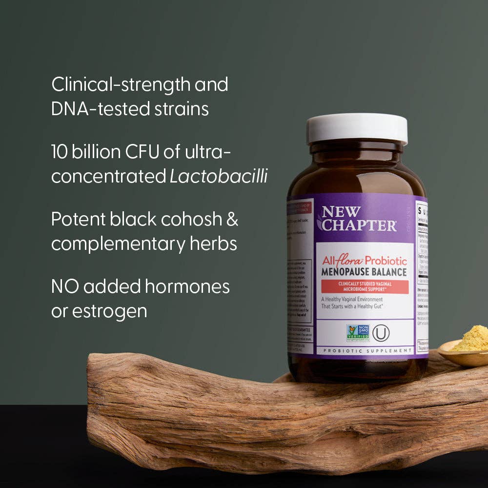 All-Flora™ Probiotic Menopause Balance, 30 Vegan Capsules