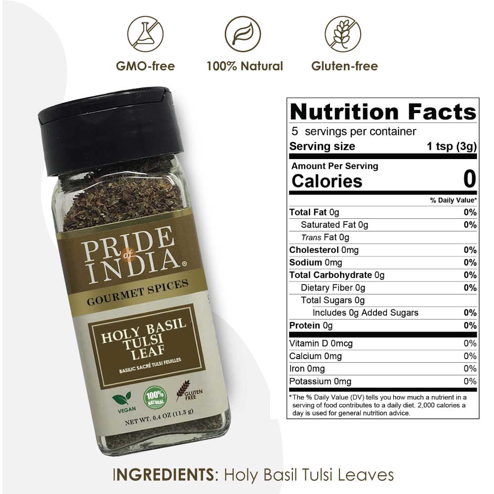 Natural Tulsi Holy Basil Leaf Whole