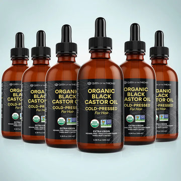 Organic Black Castor Oil 3.38oz (6 units)