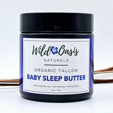 Baby Sleep Butter - 4 oz - Organic Tallow Baby Sleep Cream