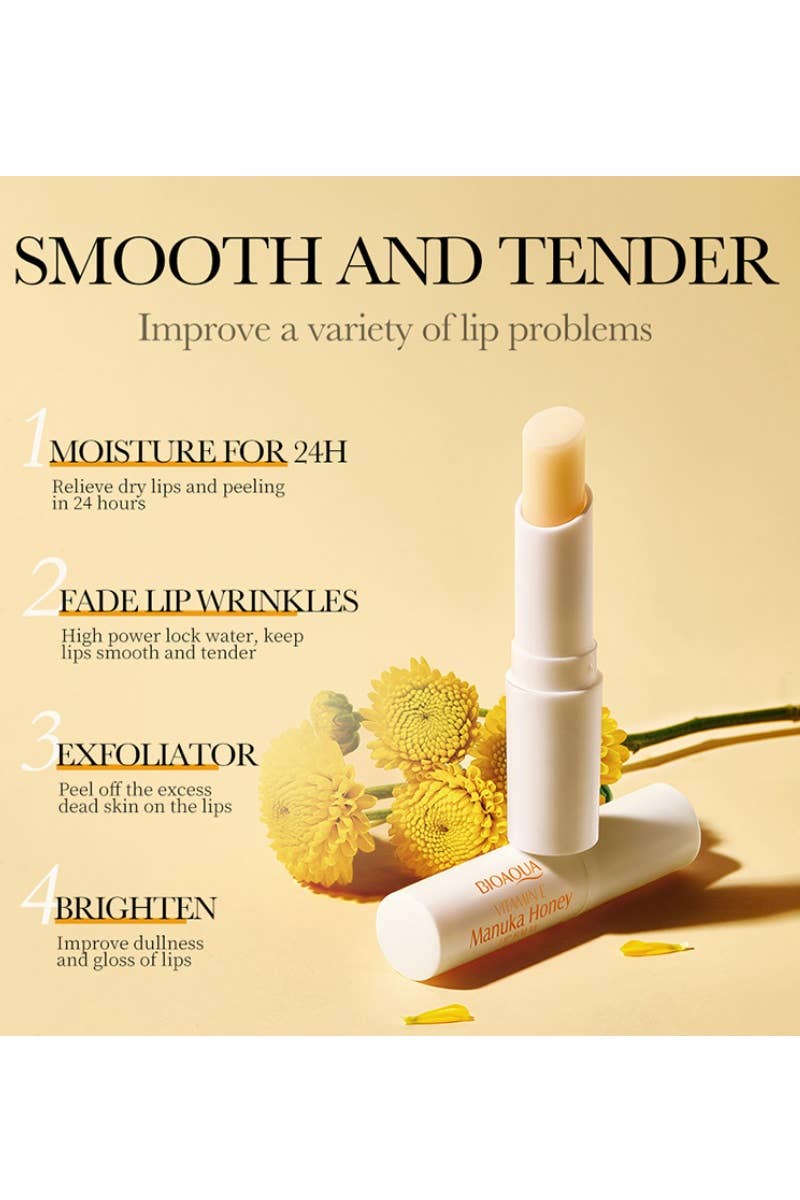 `.Vitamin E Manuka Honey Lip Balm