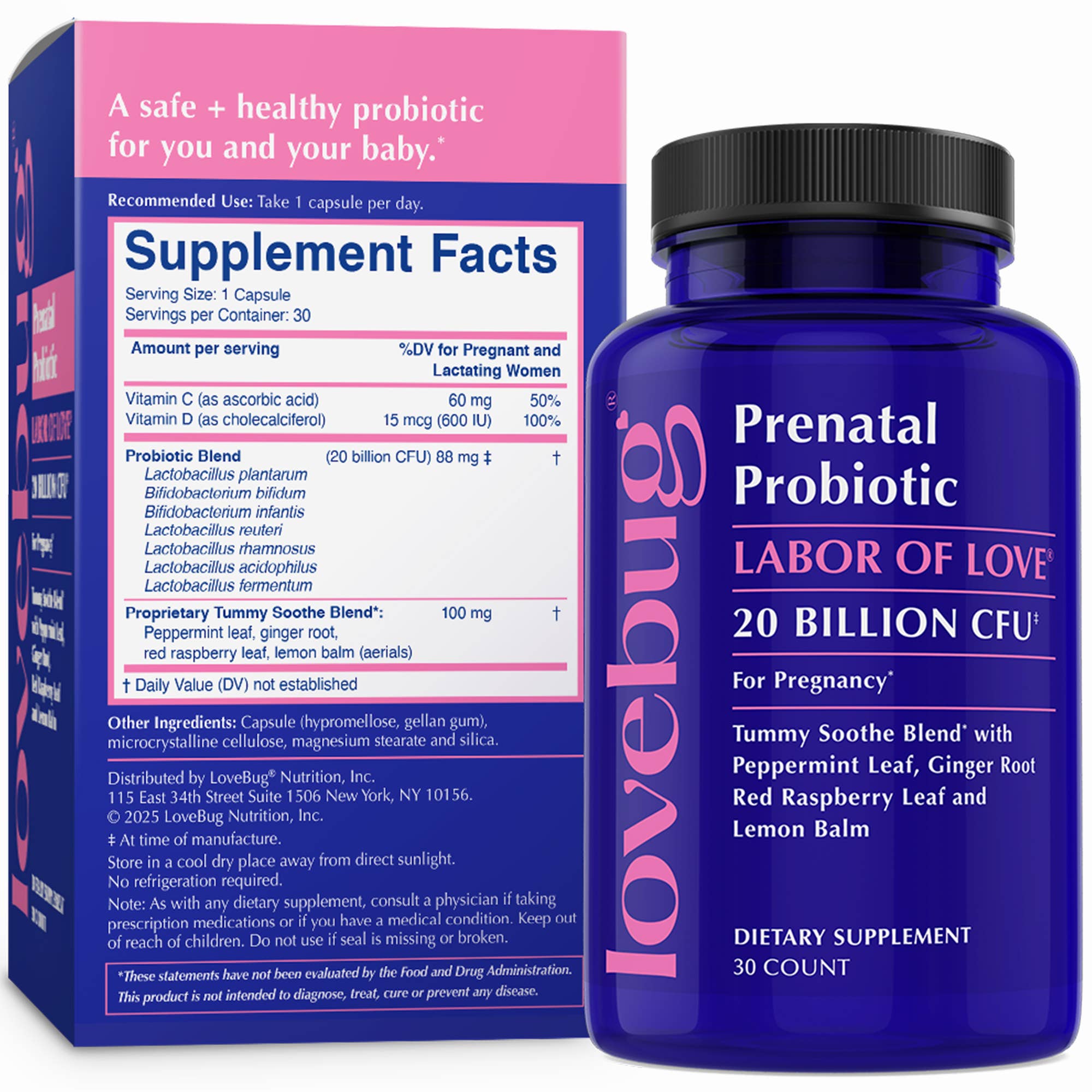 Prenatal Probiotic - Tummy Sooth Formula