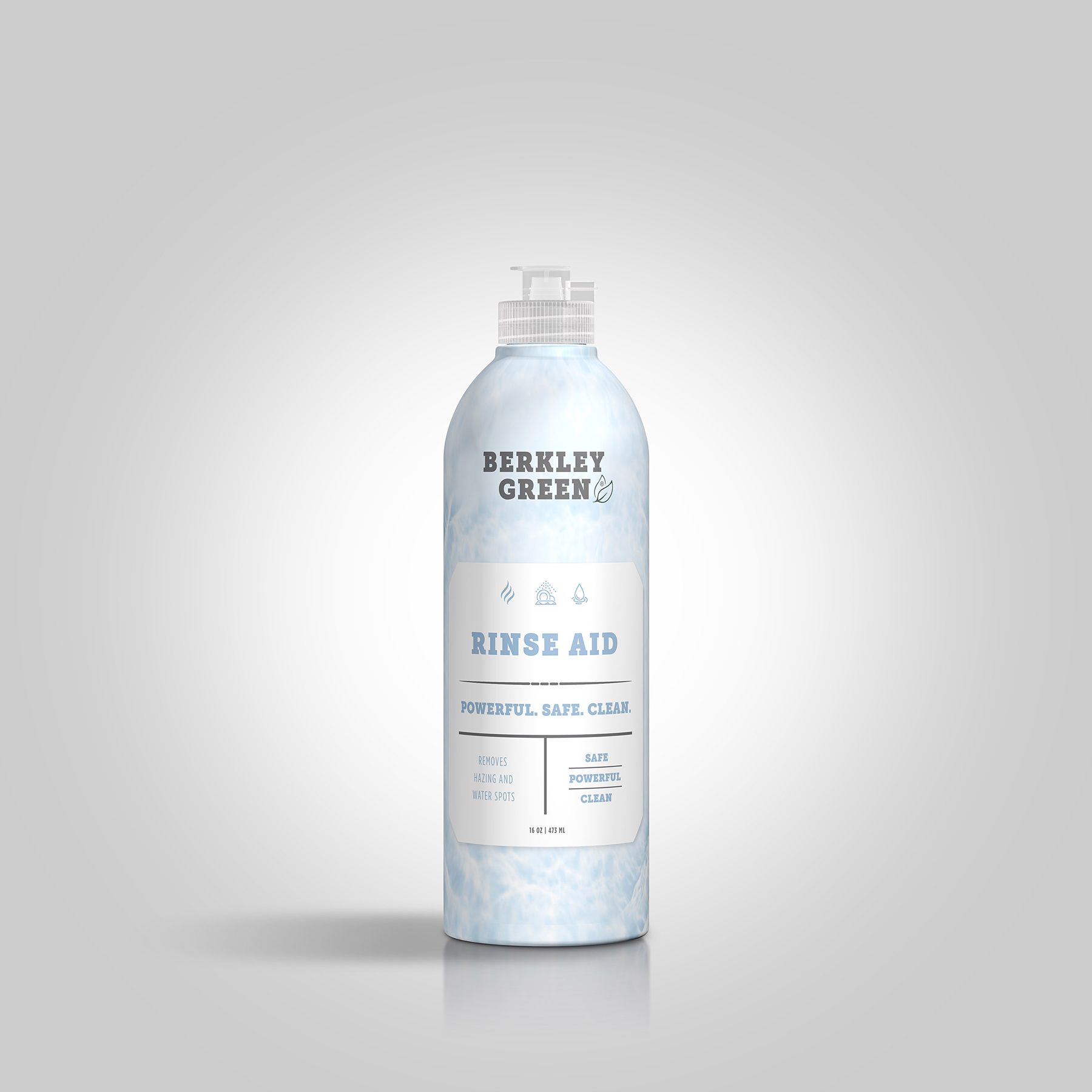 Eco Dishwasher Rinse Aid (16oz bottle)