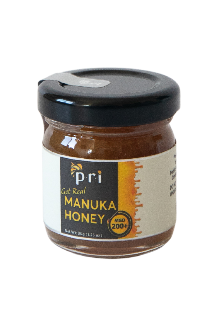 2 PRI Mini Sampler Manuka Honey Jars 1.25oz