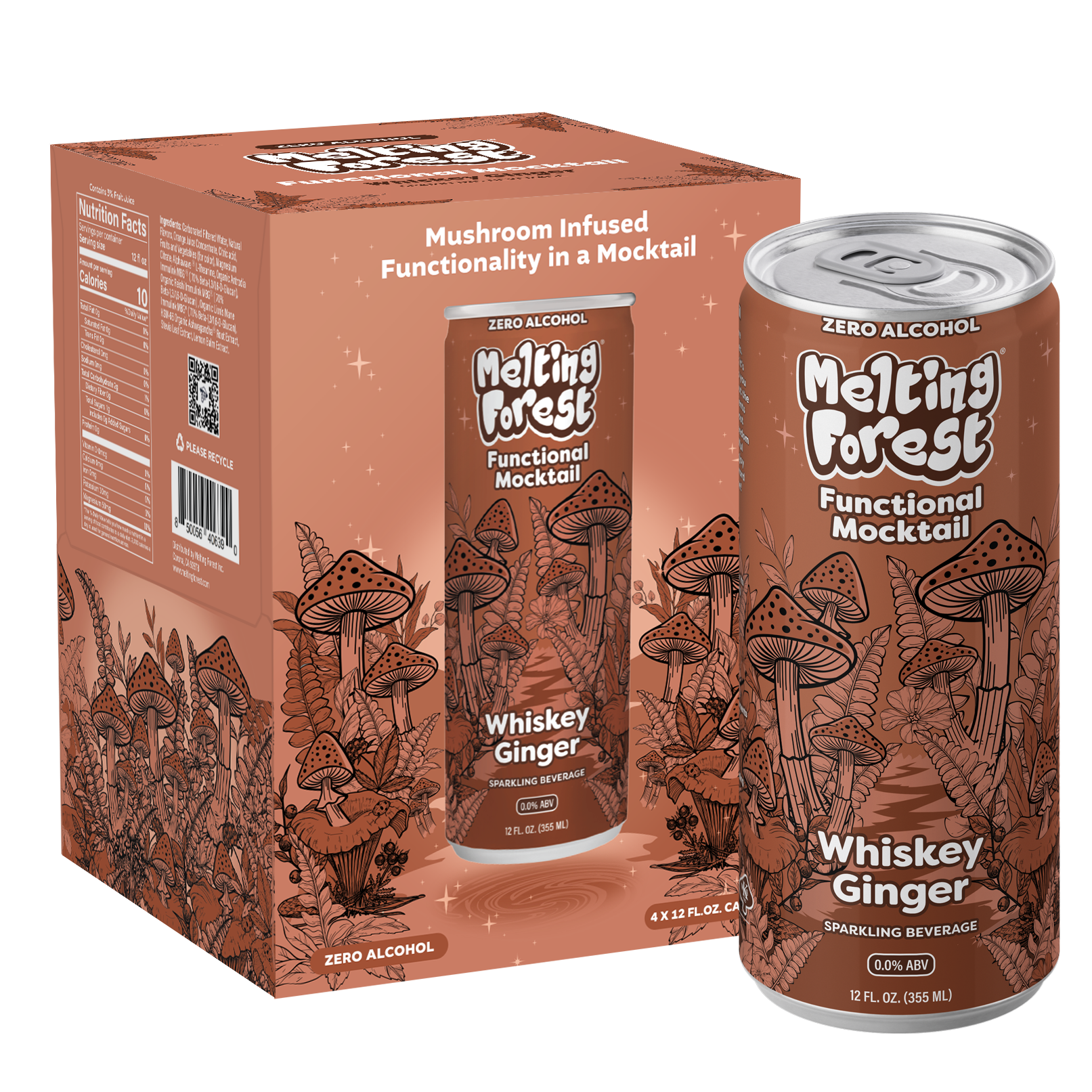 Functional Mocktail | Variety Pack | Mushroom | Non-Alc | 0%