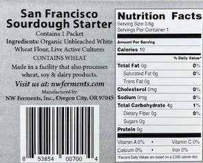 San Francisco Sourdough Starter Kit