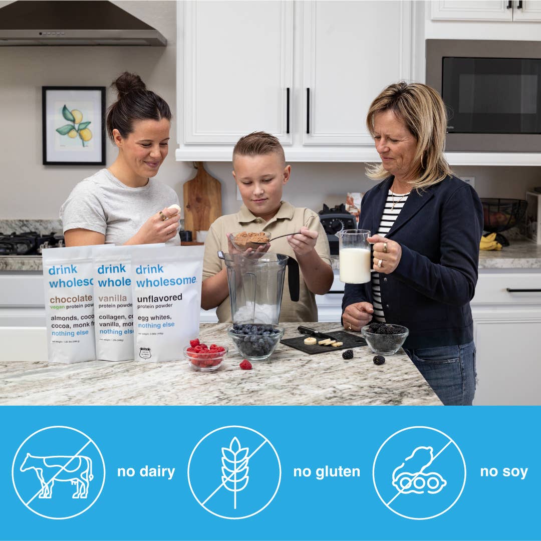 Unflavored Egg White Protein Powder
