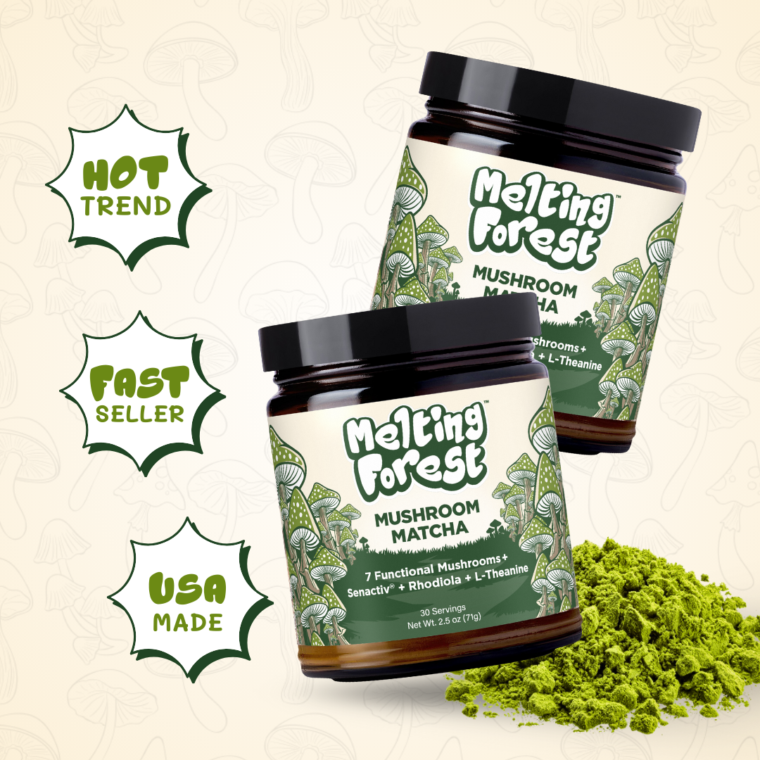Mushroom Matcha | Instant | Adaptogenic | Coffee Alternative