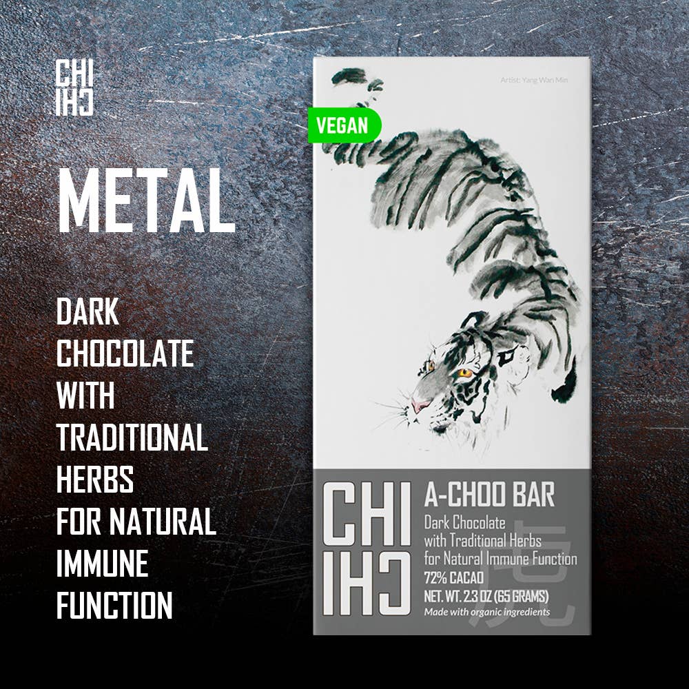 A-CHOO Bars Pack (10 bars total): Vegan Herbal Chocolate Bar
