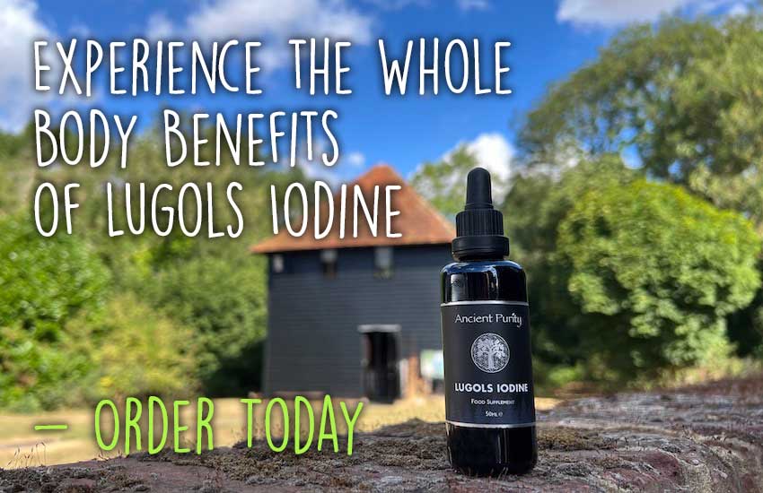 Lugol's Iodine - 50ml Original Formula | High Strength Safe