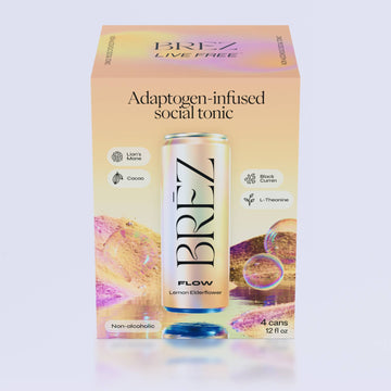 Flow - Adaptogen Infused Social Tonic - 24 cans (4-Packs)