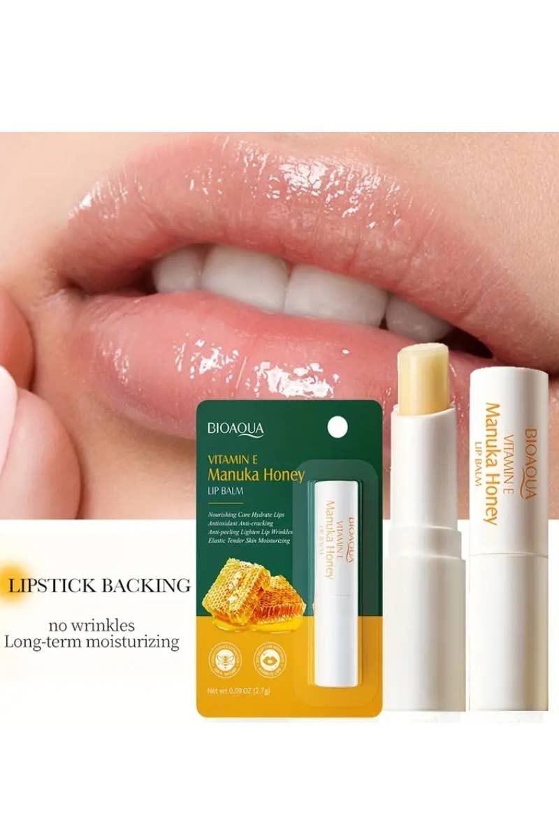 `.Vitamin E Manuka Honey Lip Balm