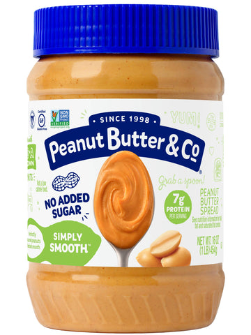 16 oz Peanut Butter & Co. Simply Smooth