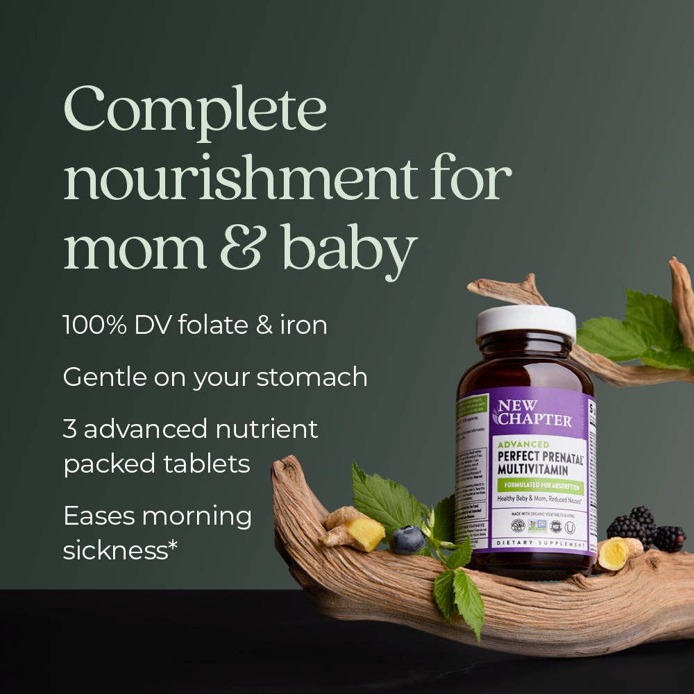Advanced Perfect Prenatal Multivitamin, 96 Vegetarian Tablet