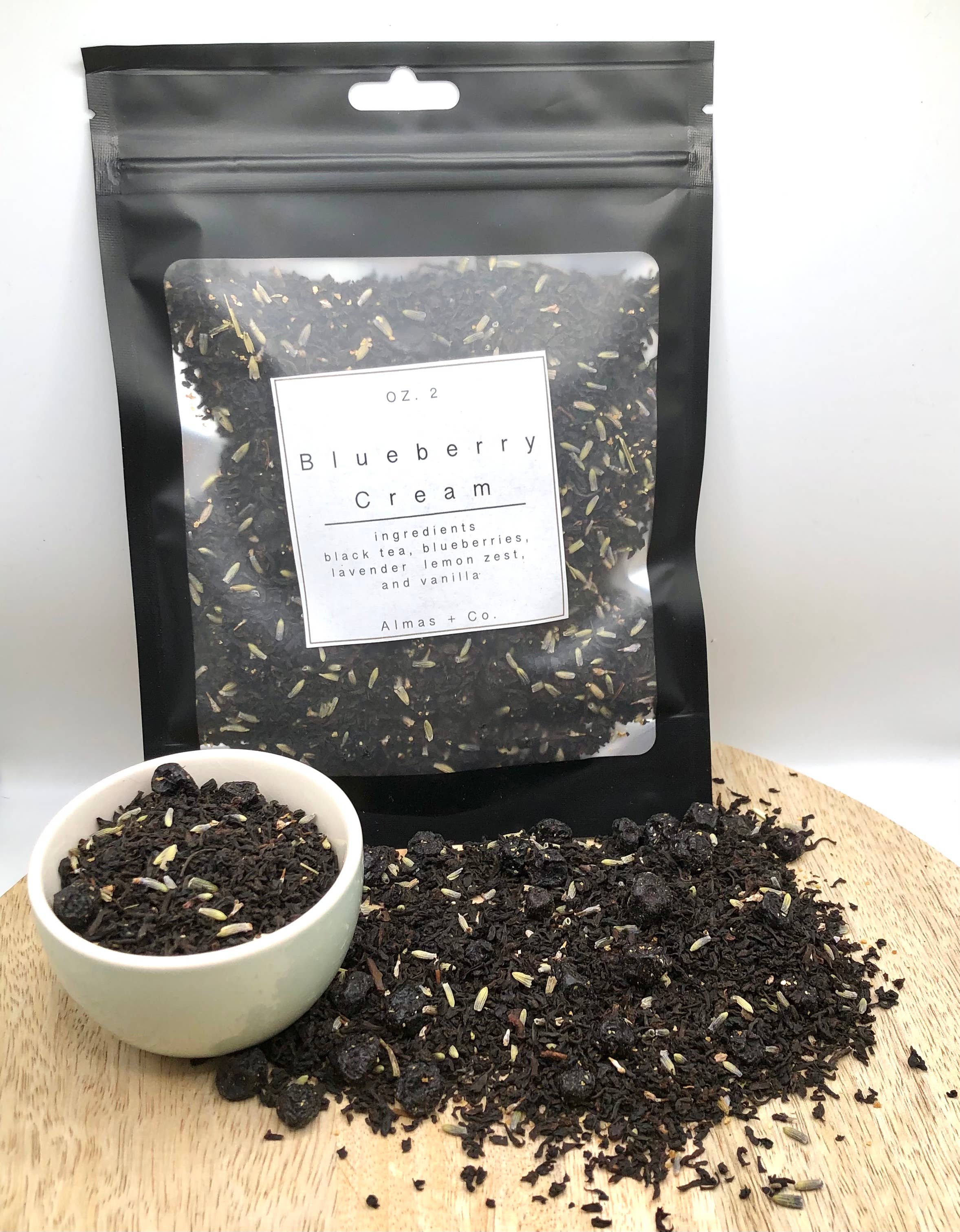 Blueberry Cream Loose Leaf Tea