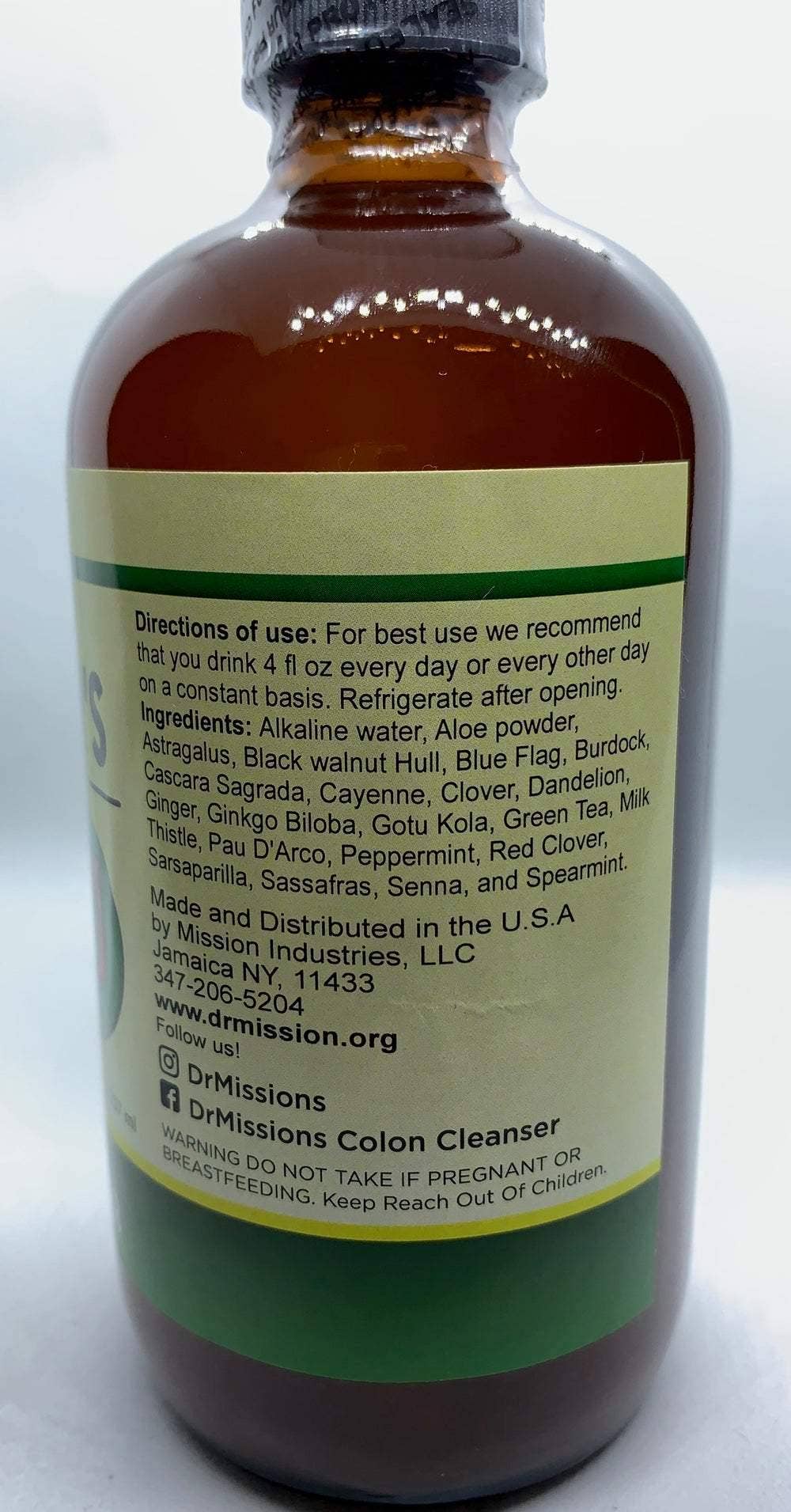 Dr. Mission's Colon Cleanser 32oz