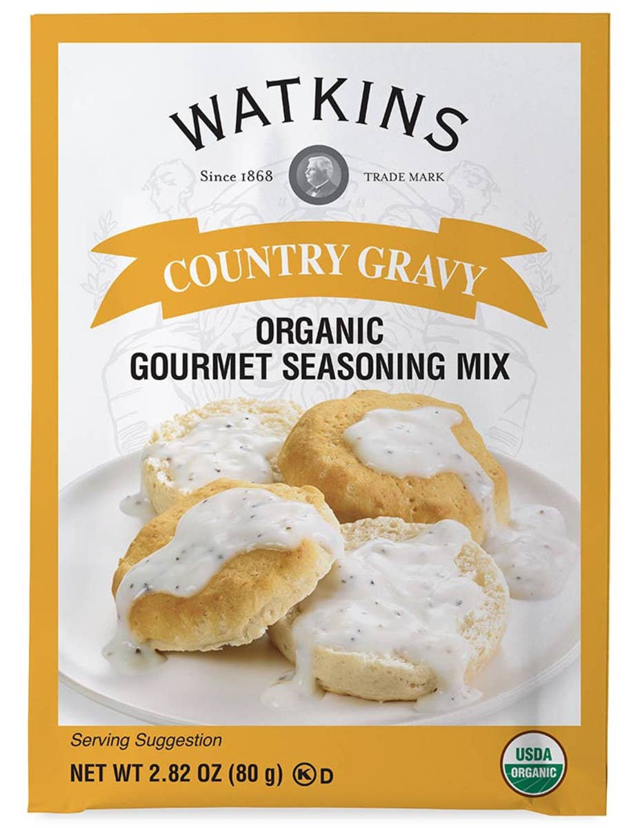 Organic Country Gravy Gourmet Seasoning Mix, 2.82 oz