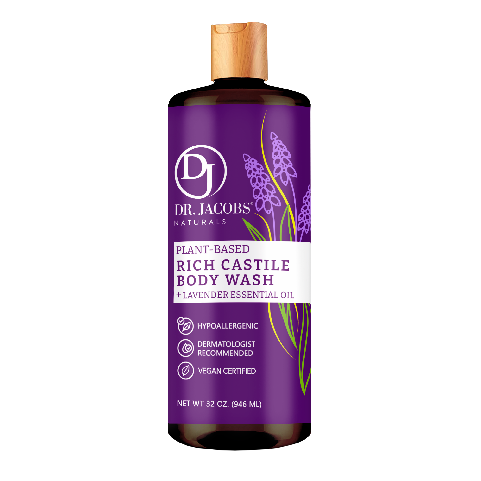 Rich Castile Body Wash  - 32 oz