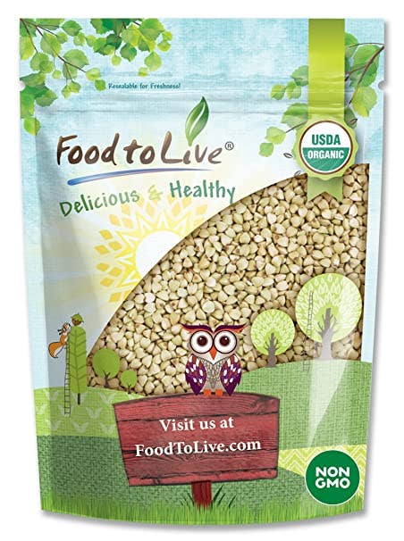 Organic Buckwheat Groats – Whole Grain Buckwheat Seeds, Raw