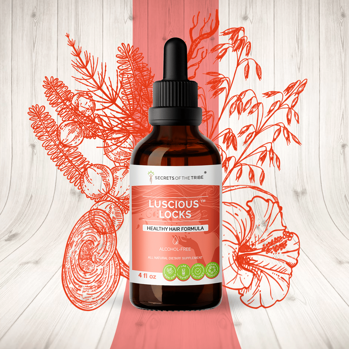 Luscious Locks. Healthy Hair Formula