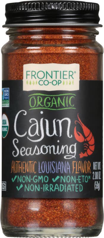 Frontier Co-op Cajun Seasoning, Certified Organic
